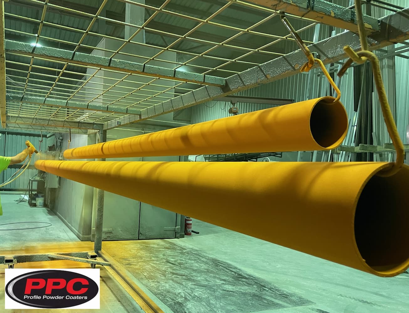 Safety Yellow Before its Baked — Projects in Toormina, NSW