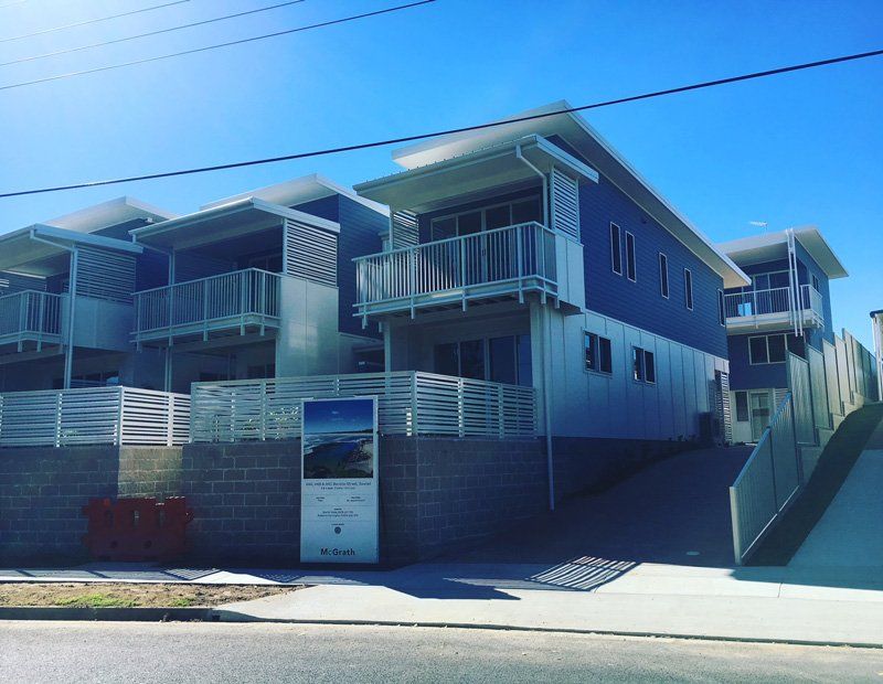 Fencing Around Residential Housing  — Powder Coating in Toormina, NSW