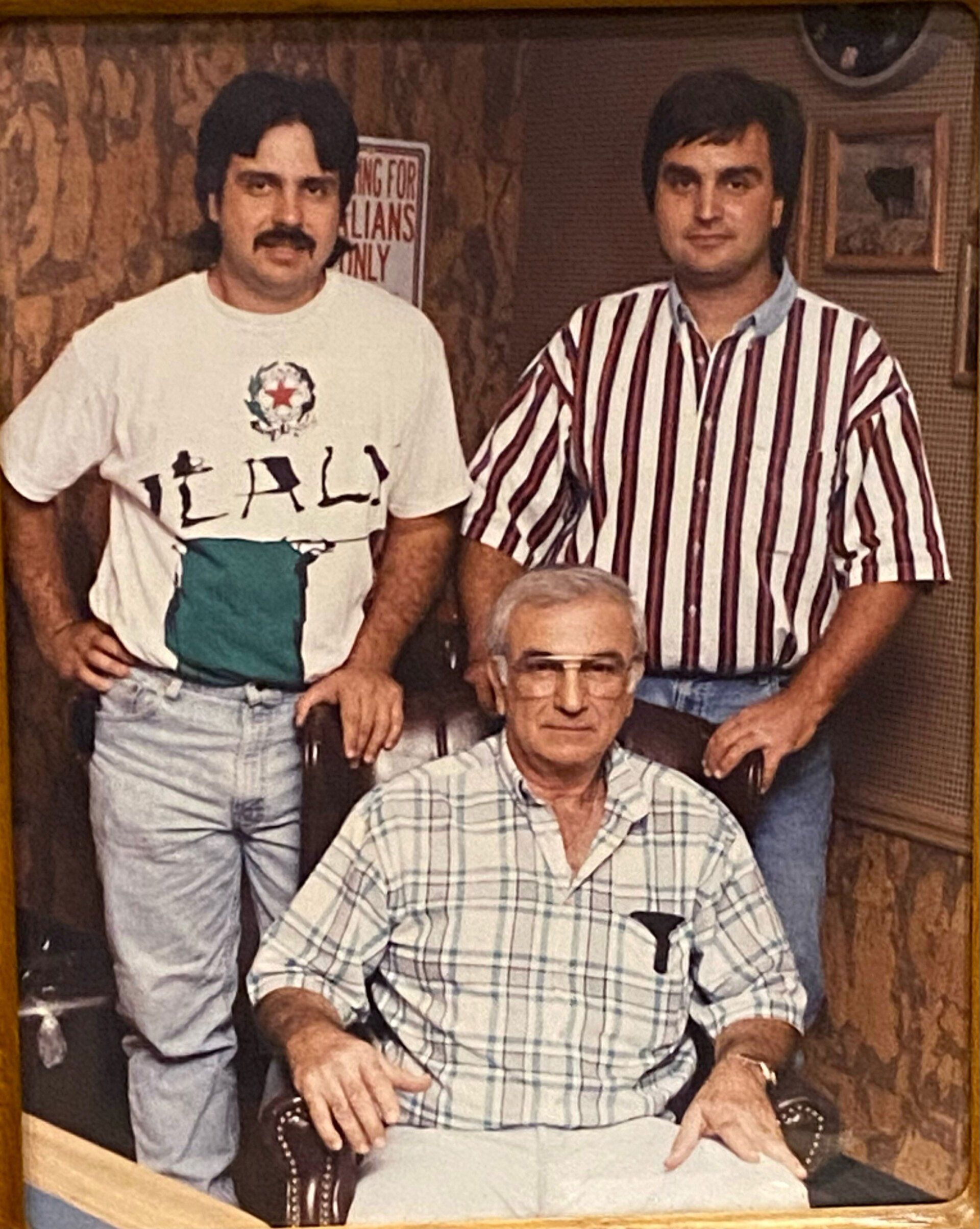 Charlie Fazio Sr., Charlie Fazio Jr. And Joe Fazio — Louis, MO — Fazio's Bakery