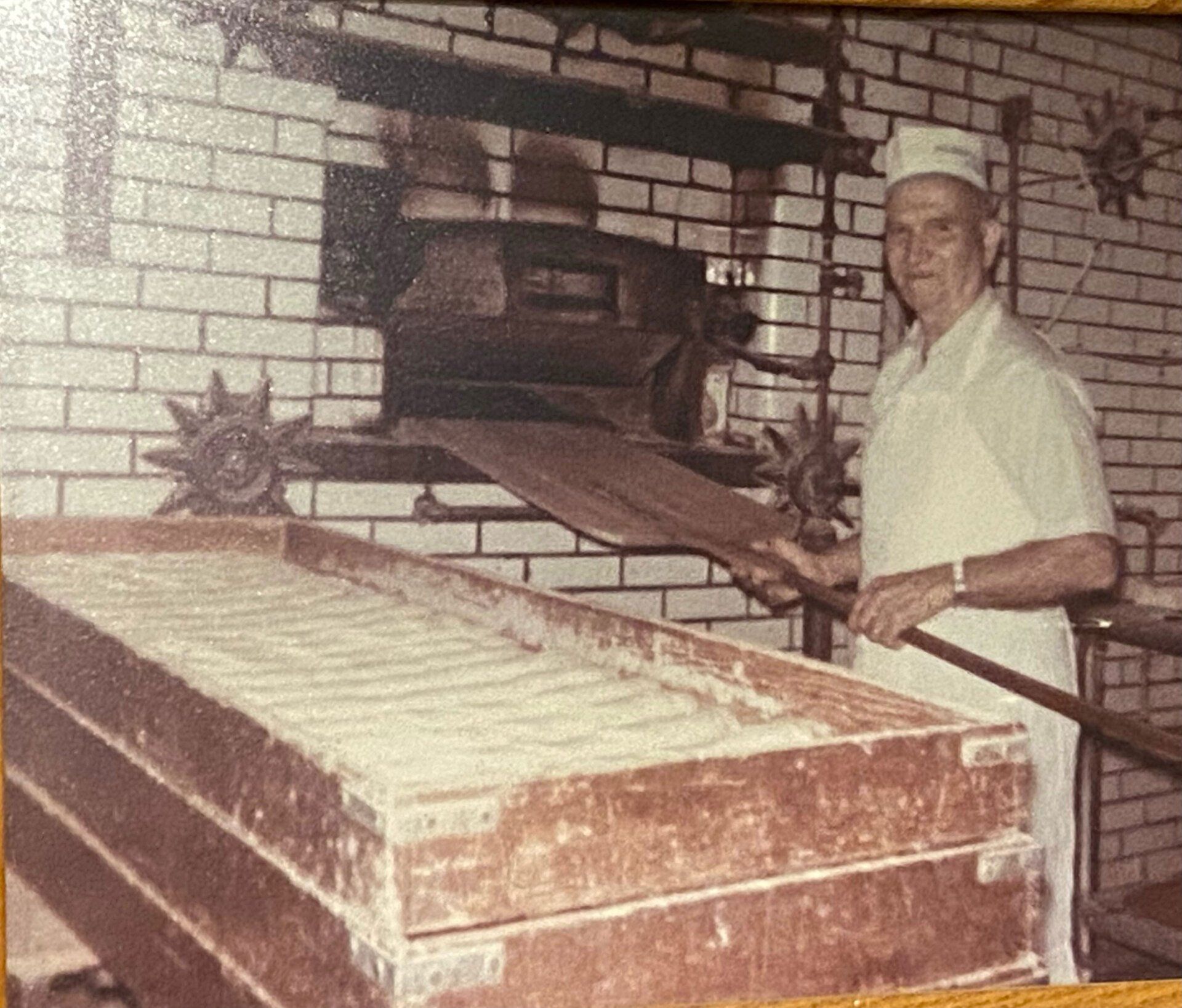 Joseph Fazio By Oven — Louis, MO — Fazio's Bakery