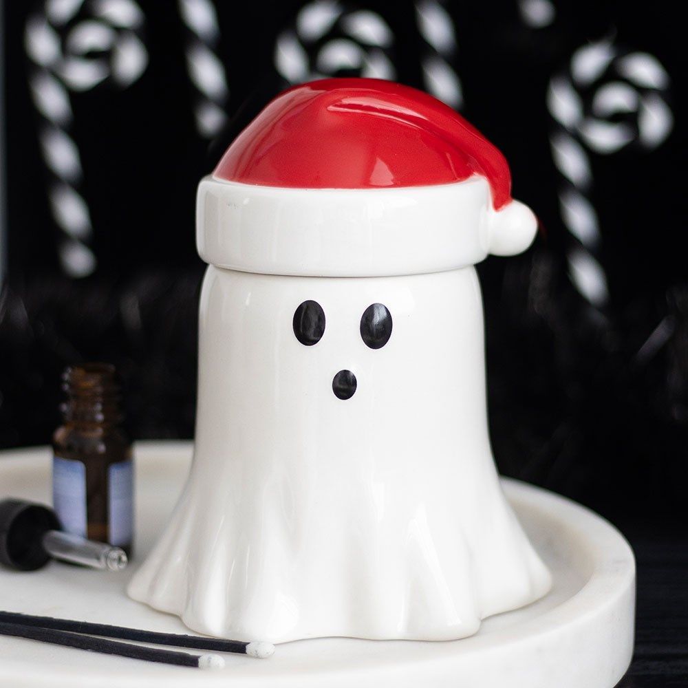 Kerstmuts spookje waxwarmer