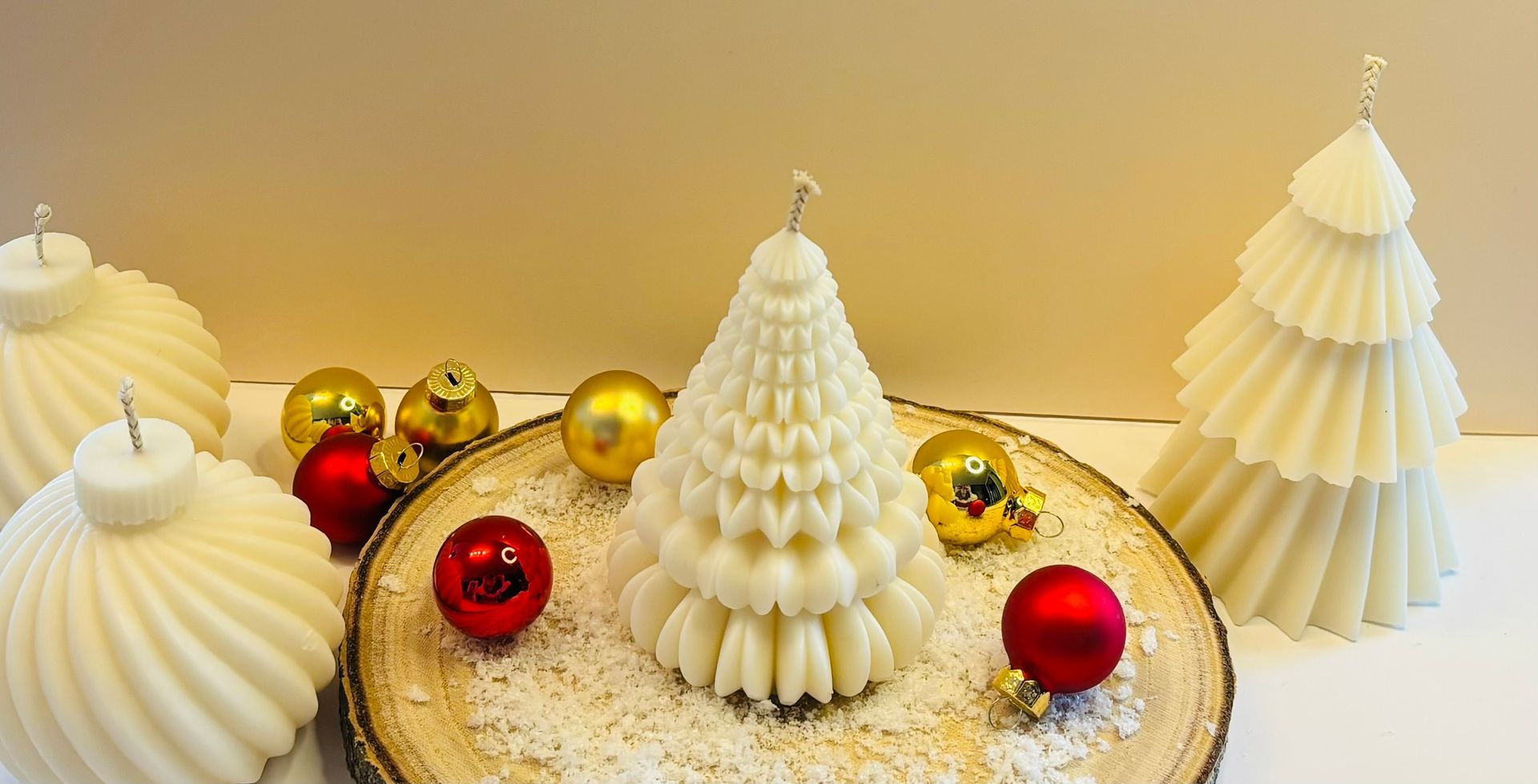 Origami Christmas Tree kaars