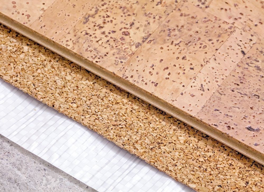 A Close Up of a Piece of Cork Flooring — Taggerts Discount Carpets & Vinyls In California Gully, VIC