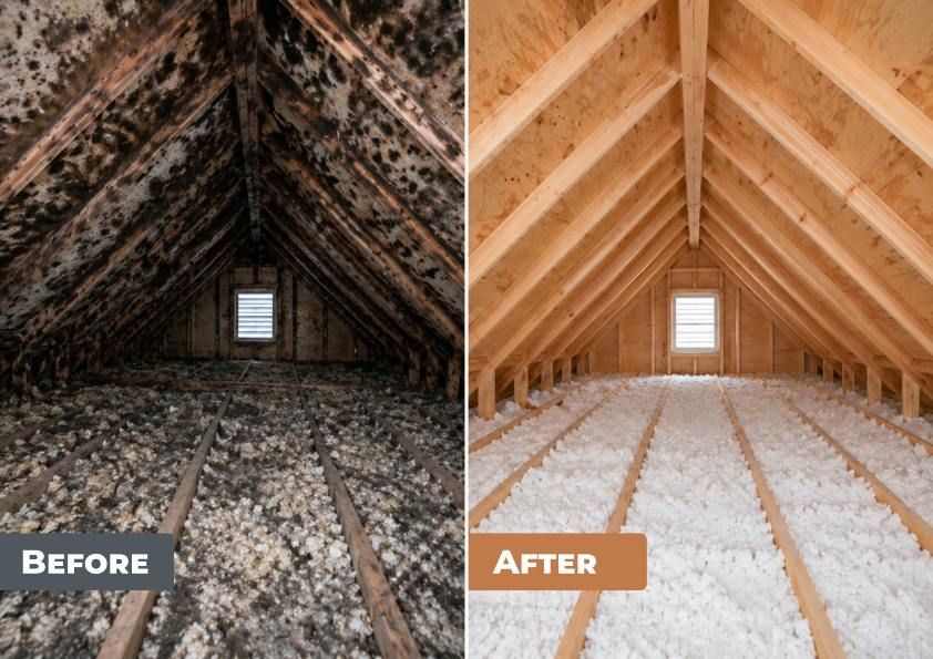 How to Get Rid of Mold in Attic​
