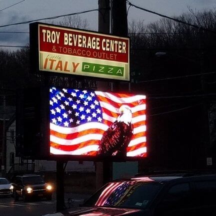 Italy, Flag and Eagle — sign company in Albany, NY