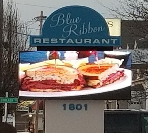 Blue Ribbon - LED Signs in Albany, NY