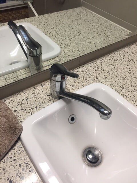 Bathroom Sink — Plumbing & Draining Service in Townsville, QLD
