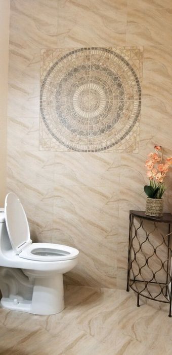 Modern Building Granite Supply — Tiled Bathroom Wall in Las Vegas, NV