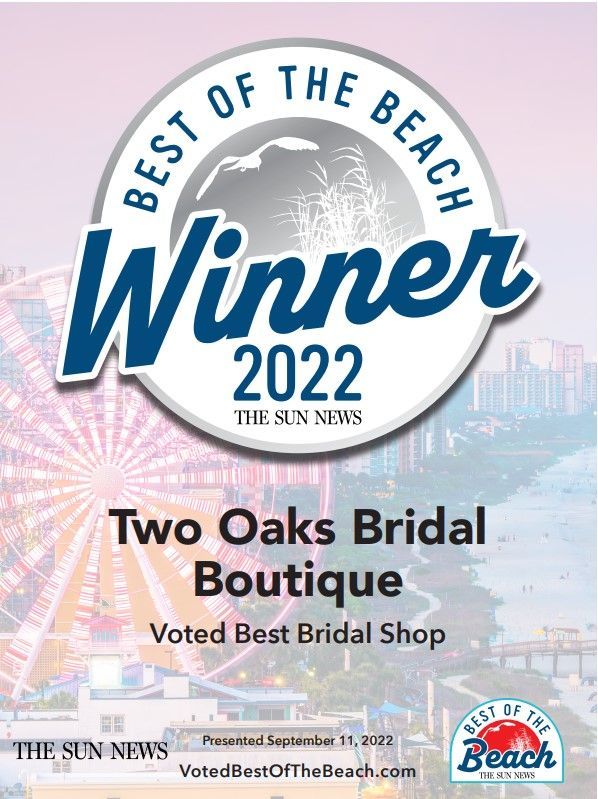 best bridal shop award