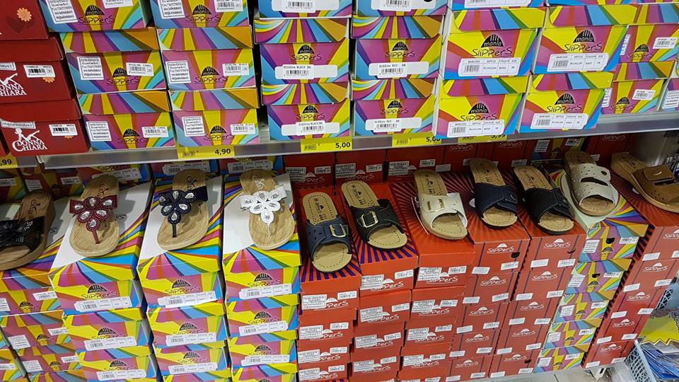 scarpe aperte da donna