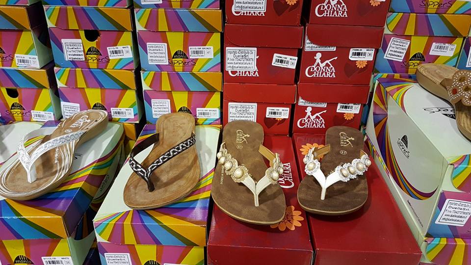 scarpe infradito per l'estate