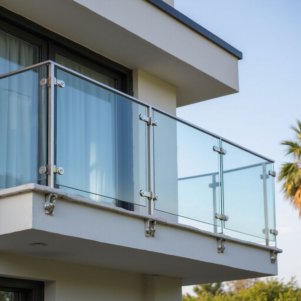 Glass Railings in West Hollywood | Frameless Balcony & Systems