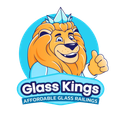 Cartoon lion with crown giving a thumbs up. 