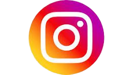 Instagram app icon: white camera within a white-bordered square, set against a gradient of red, orange, and purple.