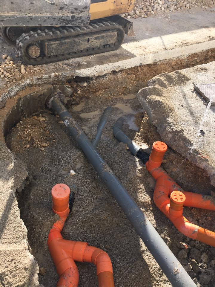 Realizzazione di una fognatura