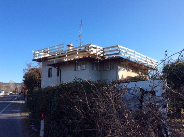 Ristrutturazione tetto di una villetta