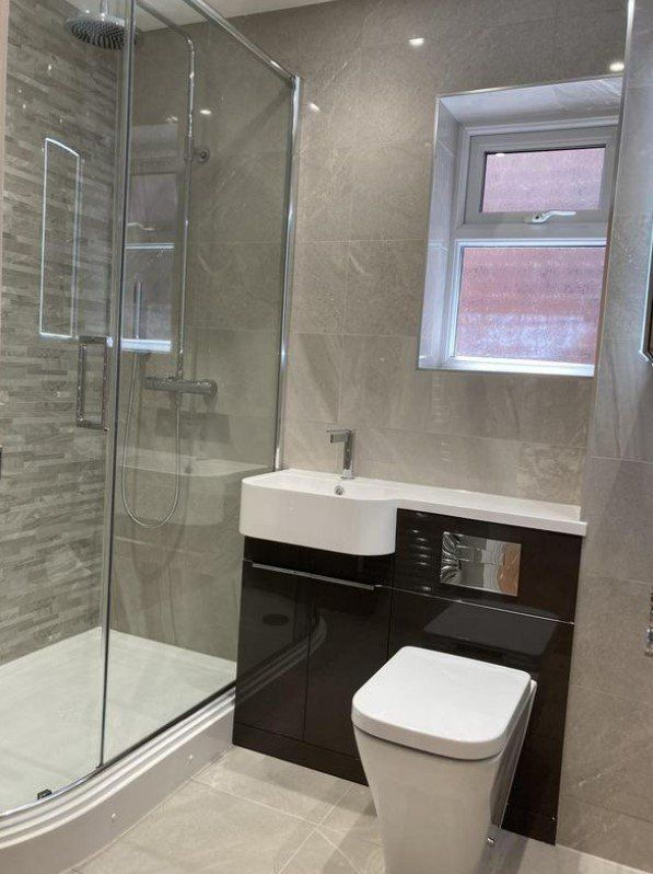 Picture of a new walk in shower fitted by Plumbers Sheffield