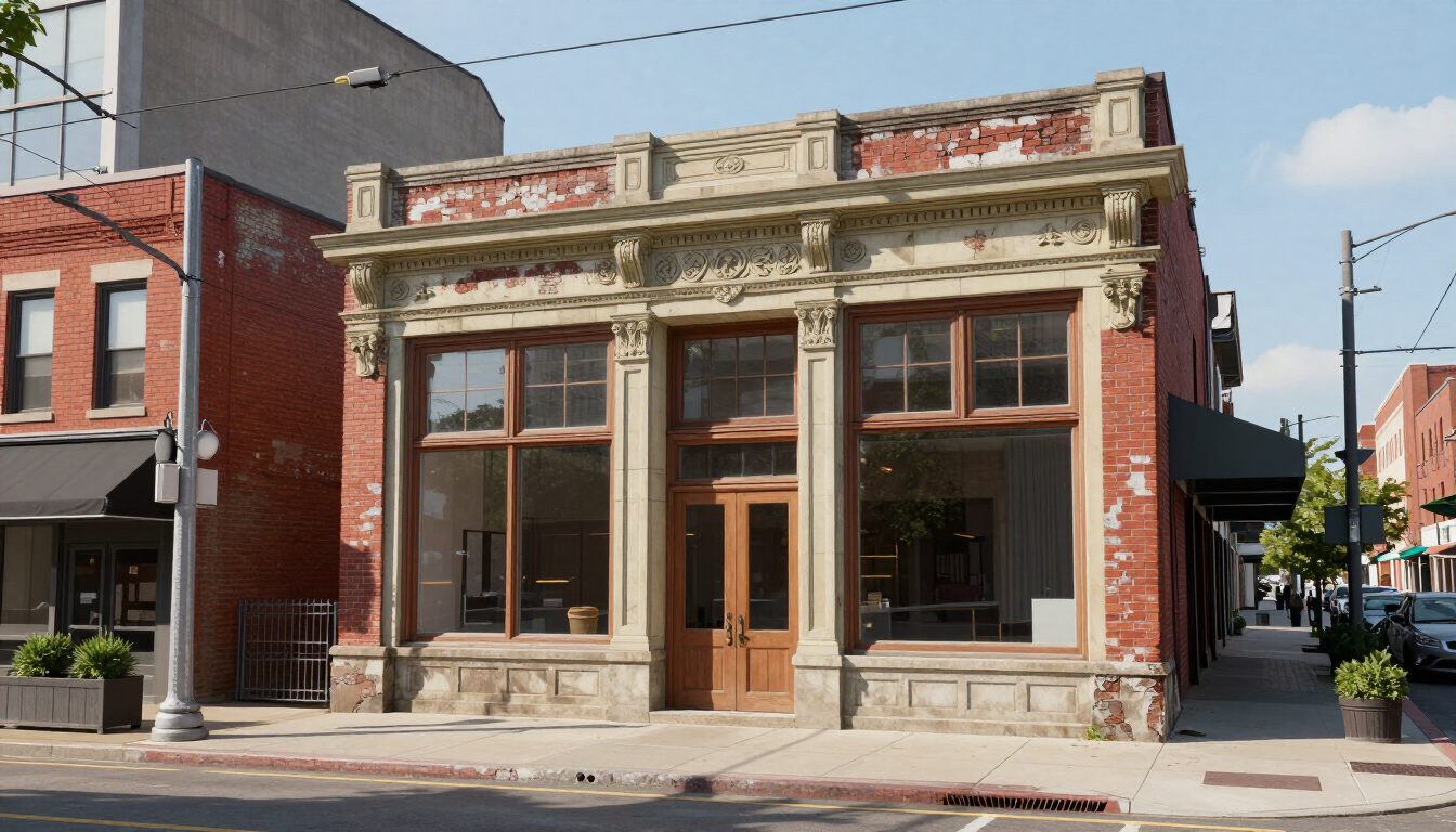 Historic Cleveland Building Facade