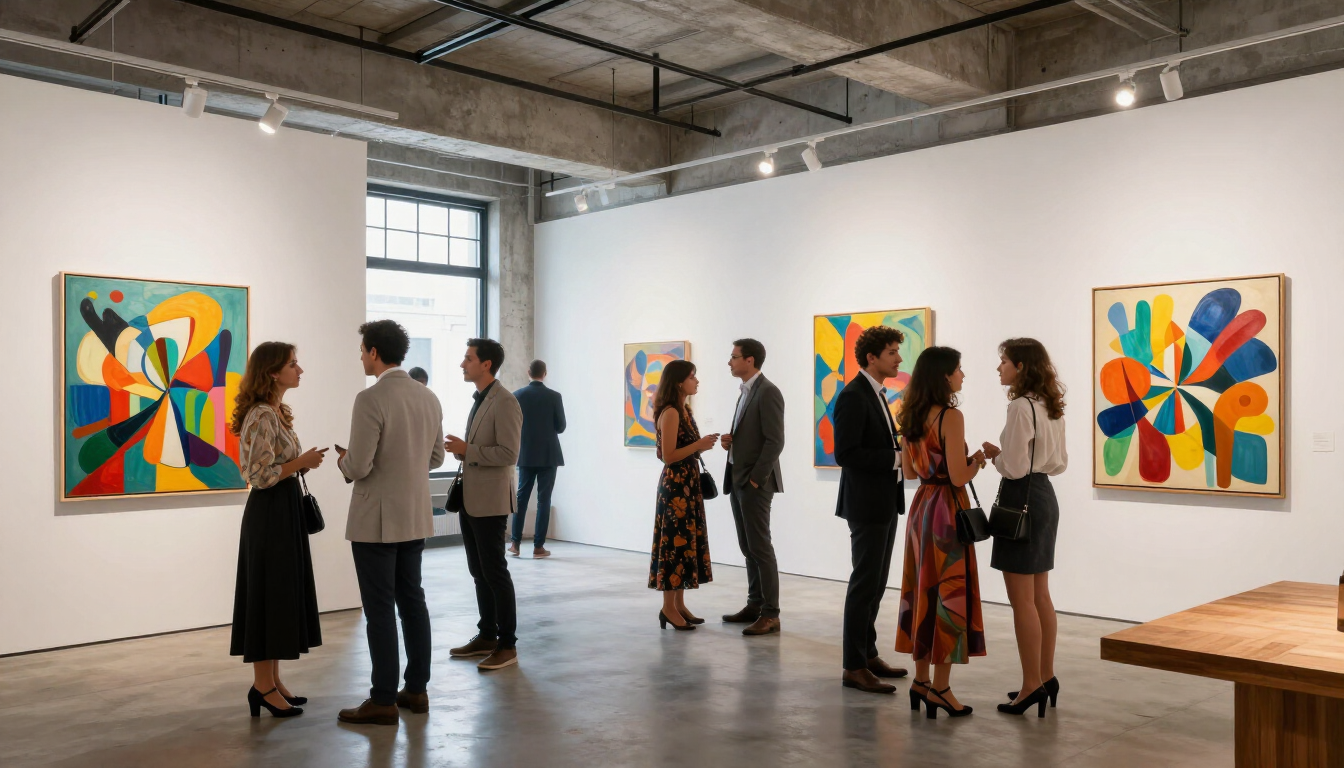 Vibrant Art Gallery