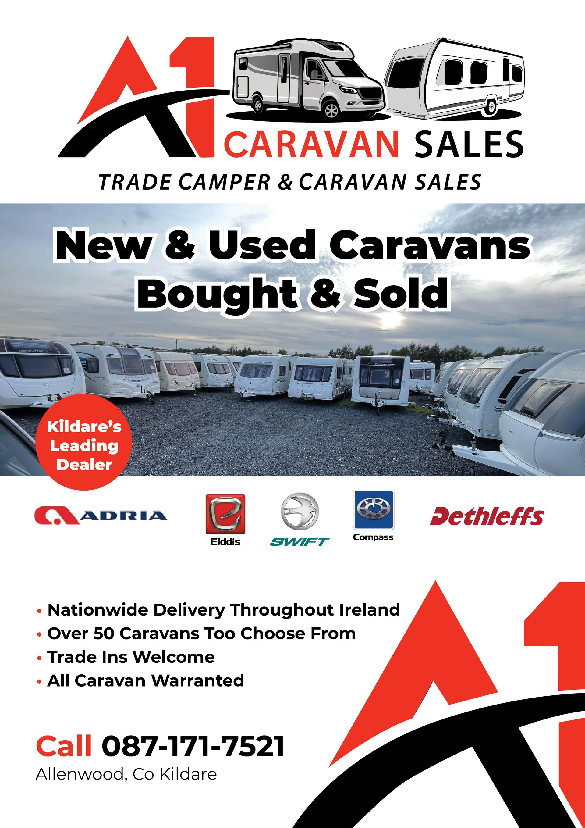 A1 Caravans - Camping Club Card by CampingNI A1 Caravans - Camping Club Card by CampingNI