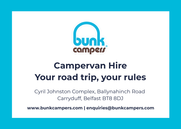 Bunk Campers - Camping Club Card by CampingNI