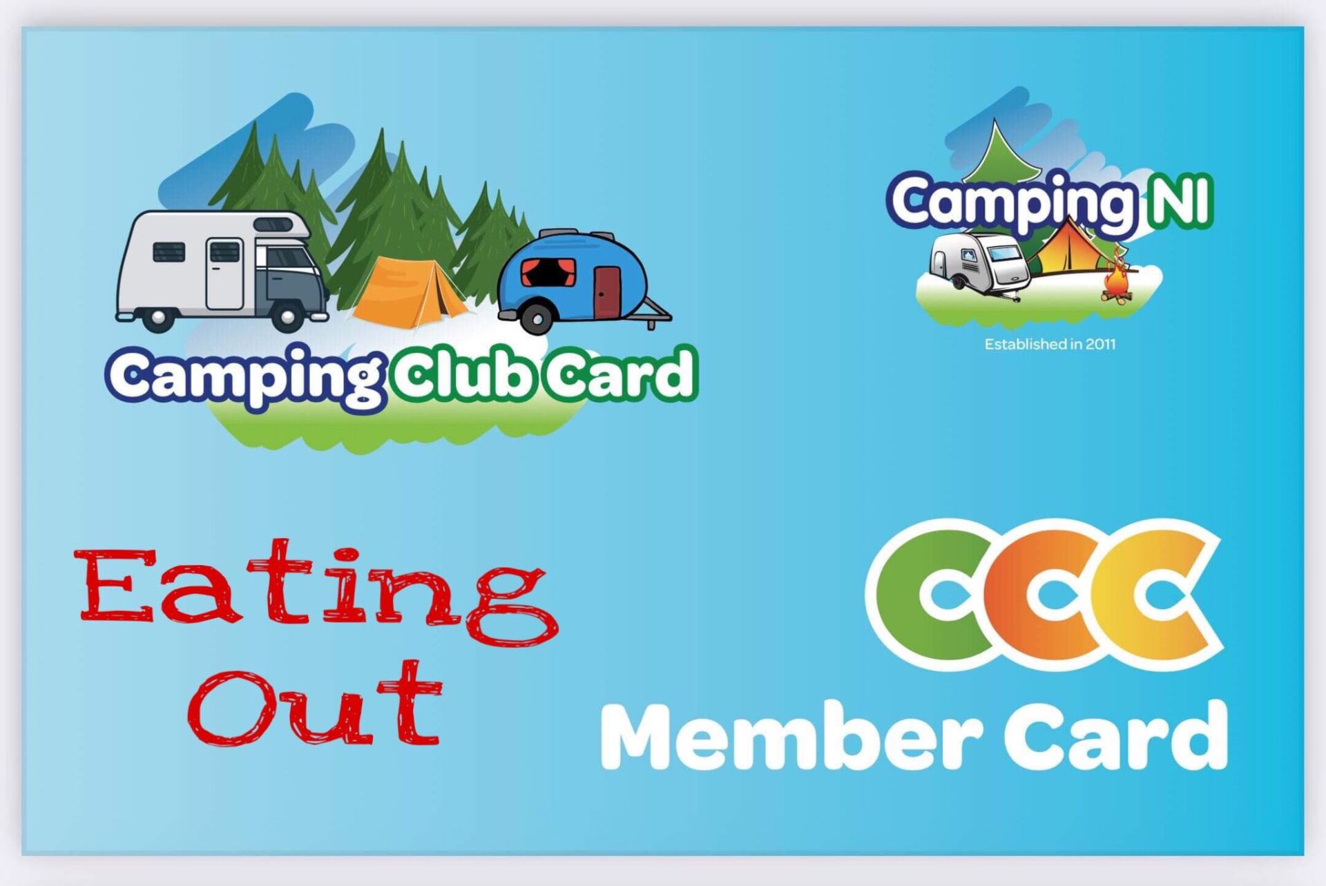 Club discounts on eating out CampingNI