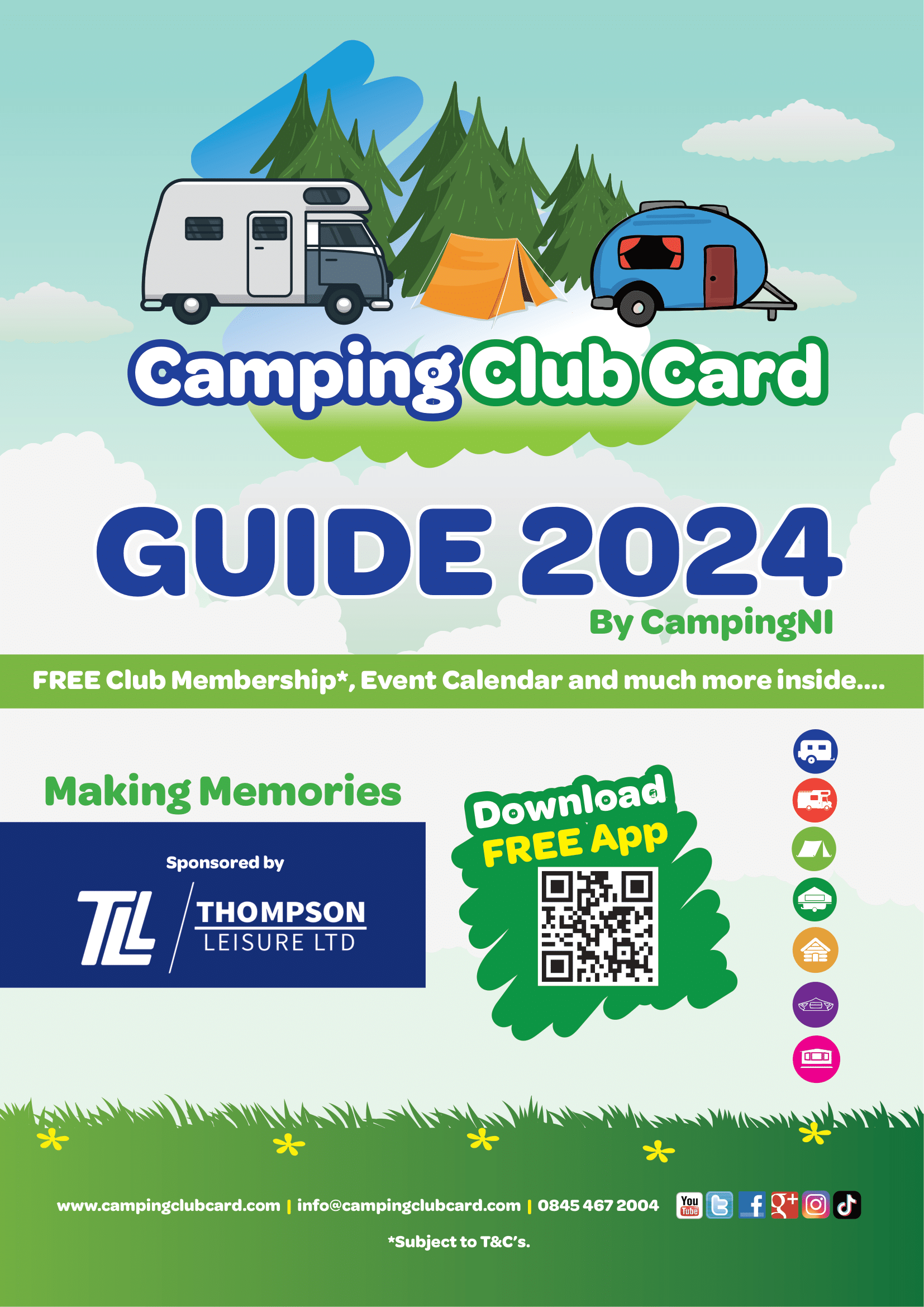 Camping Club Card Guide 2024 CCC - CampingNI