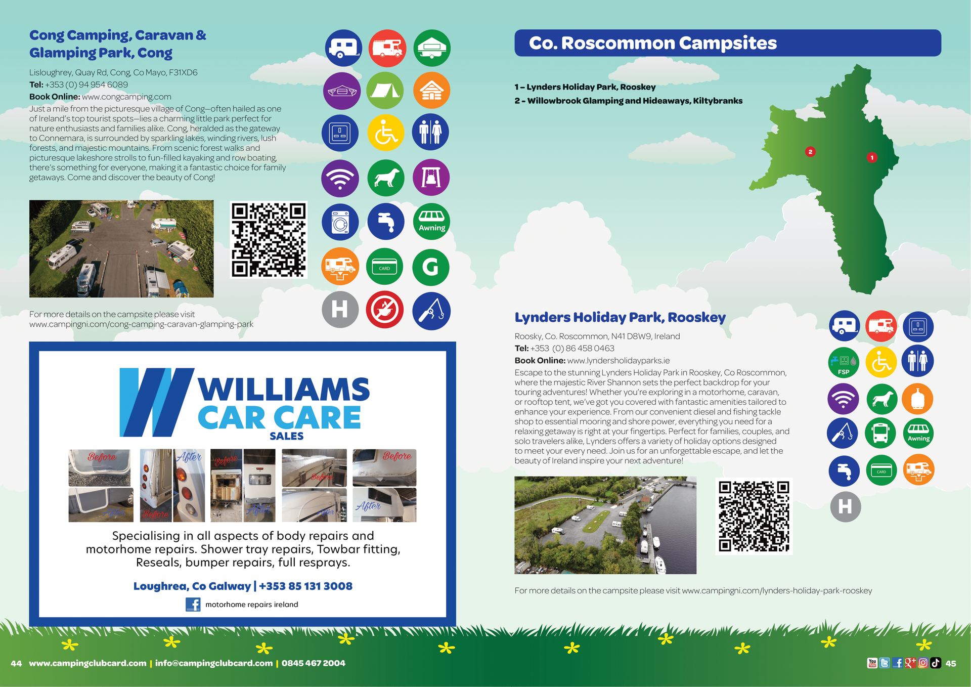 Camping Club Card by CampingNI Guide 2025 