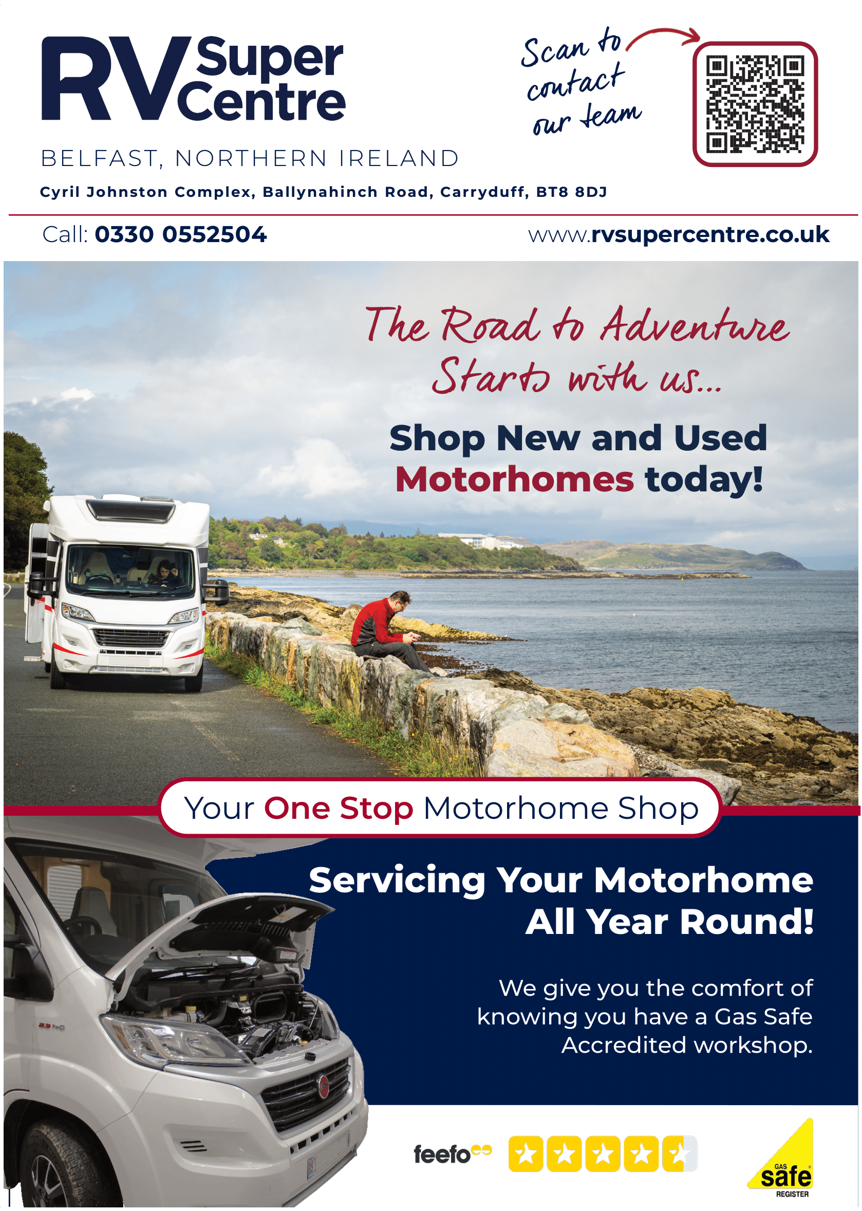 RV Supercentre Ballynahinch - Camping Club Card by CampingNI