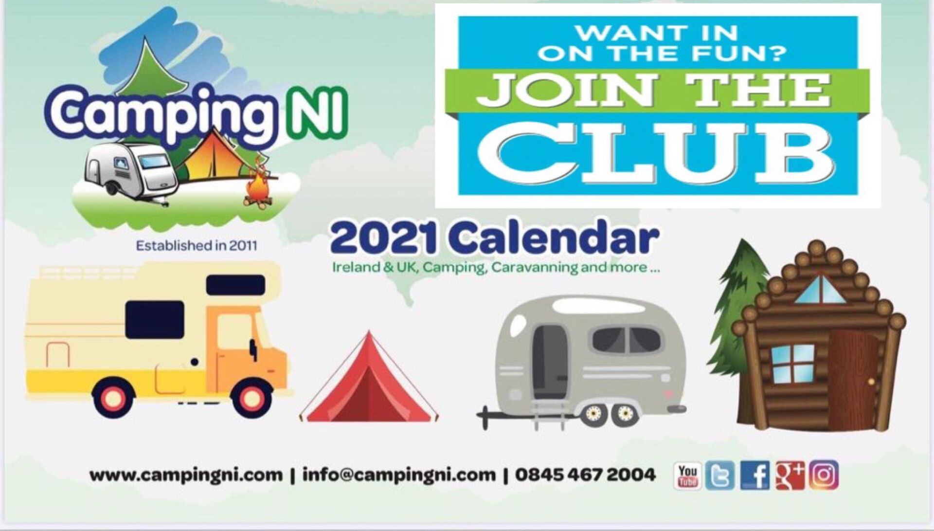 CampingNI free membership offer