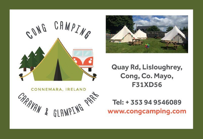 Cong Camping, Caravan & Glamping Park - Camping Club Card by CampingNI