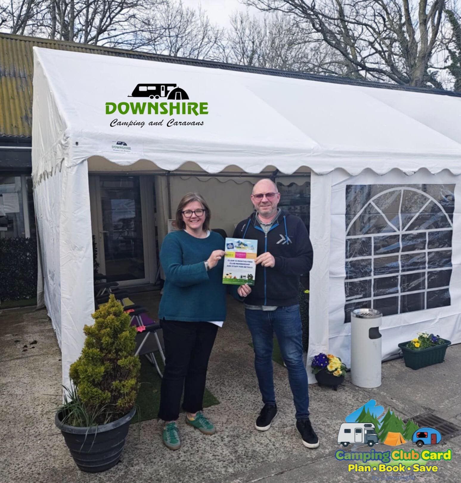 Downshire Camping & Caravans - Camping Club Card Downshire Camping & Caravans - Camping Club Card