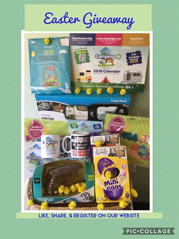 CampingNI Easter Hamper Competition