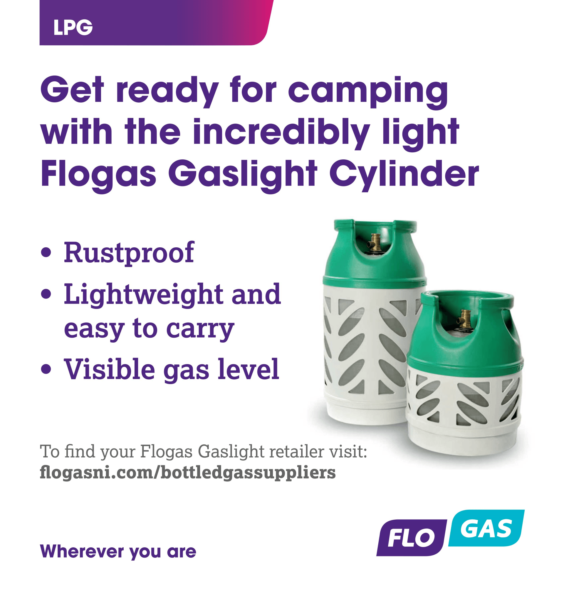 Flogas Gaslight CampingNI Discount