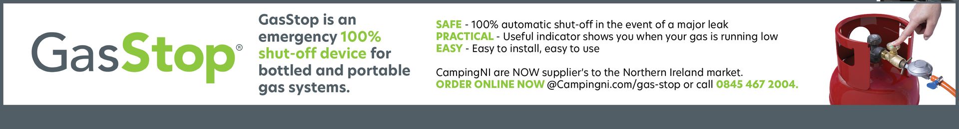 GasStop CampingNI Camping Club Card GasStop CampingNI Camping Club Card