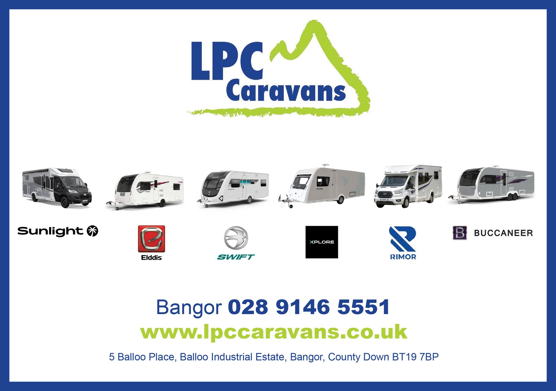 LPC Caravans Camping Club Card by CampingNI