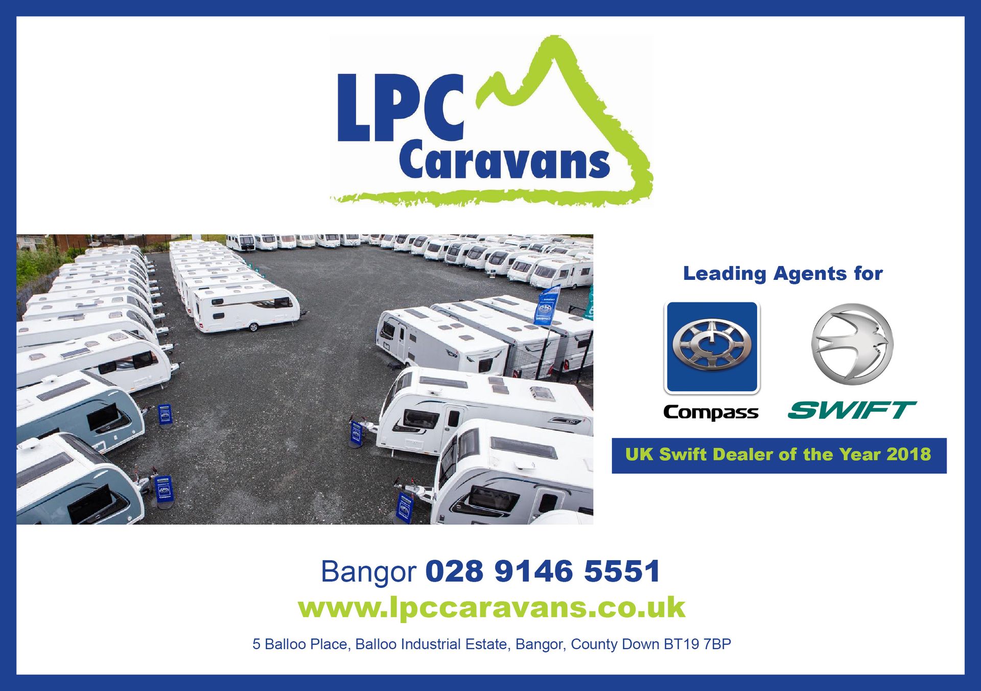 LPC Caravans Camping Club Card by CampingNI
