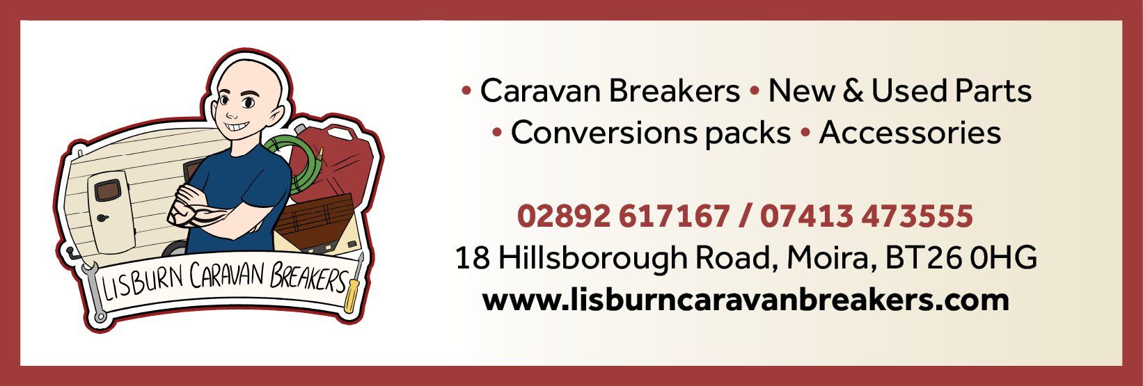 Lisburn Caravan Breakers CampingNI