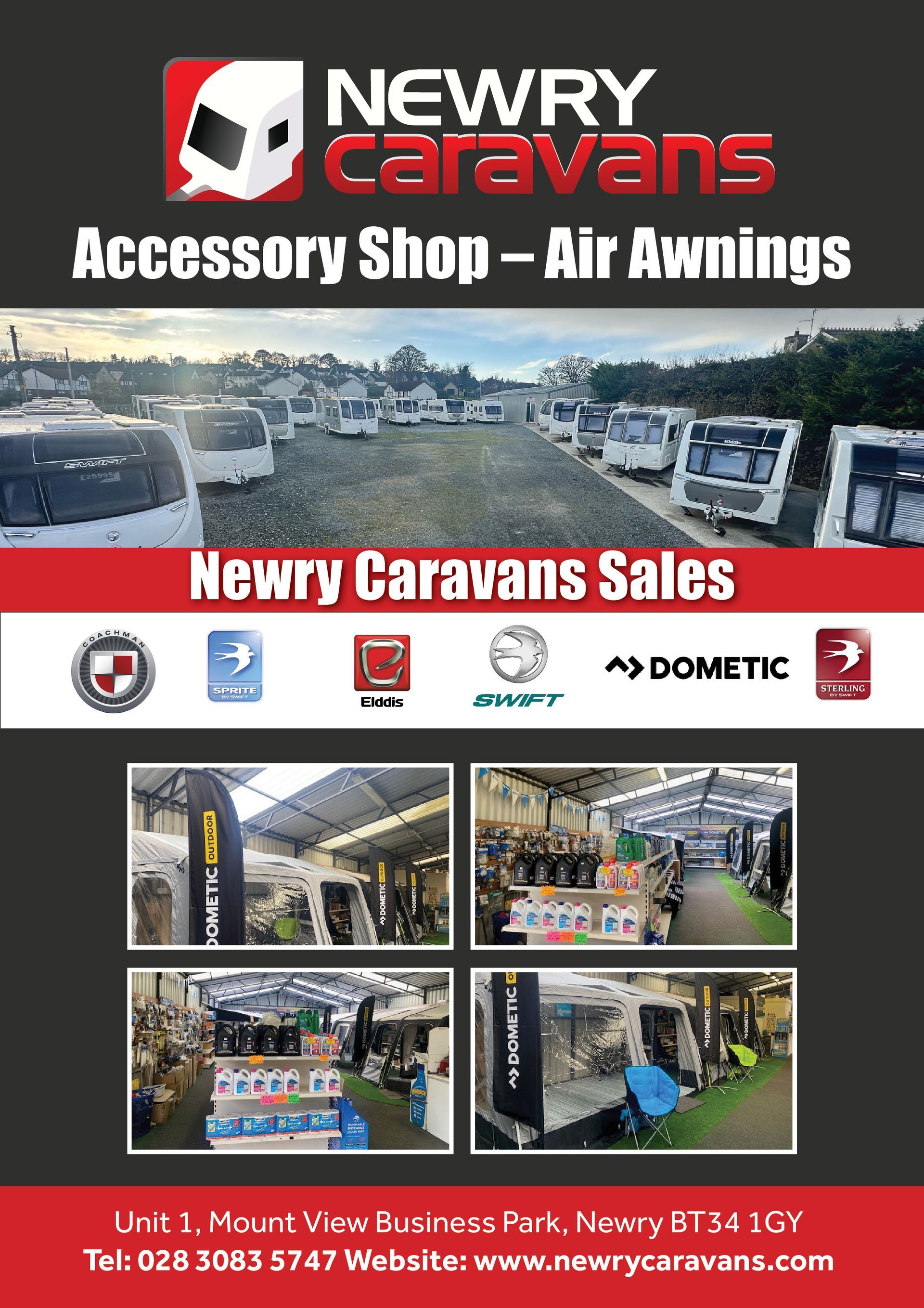 Newry Caravans - Camping Club Card by CampingNI