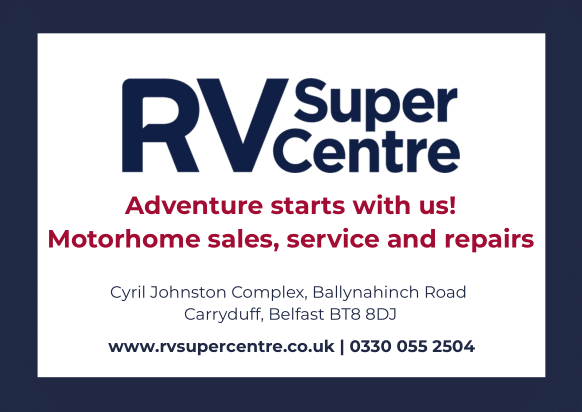 RV Supercentre Ballynahinch - Camping Club Card by CampingNI