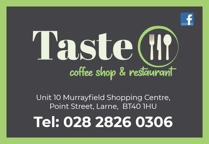 Taste Coffee Shop & Restaurant Larne - Camping Club Card by CampingNI