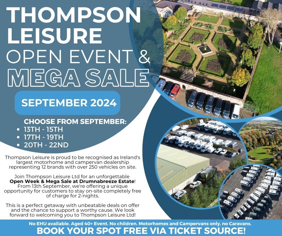 Thompson Leisire Open Event & Mega Sale CCC CNI