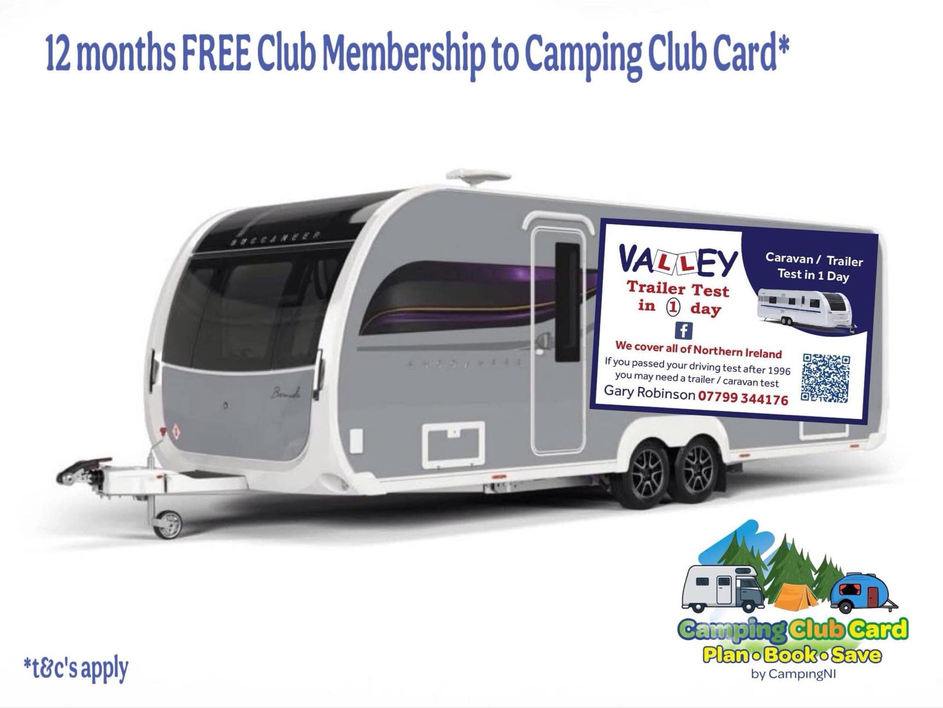 Free 12 months club membership - Camping Club Card Free 12 months club membership - Camping Club Card