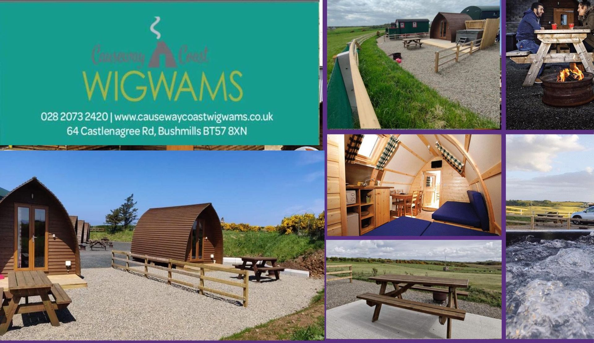 Causeway Coast Wigwams - Camping Club Card by CampingNI