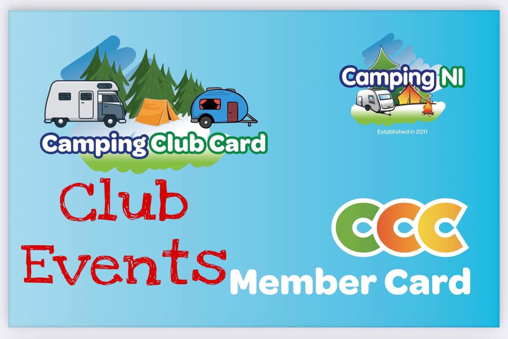 CampingNI Club Members Events List 2019