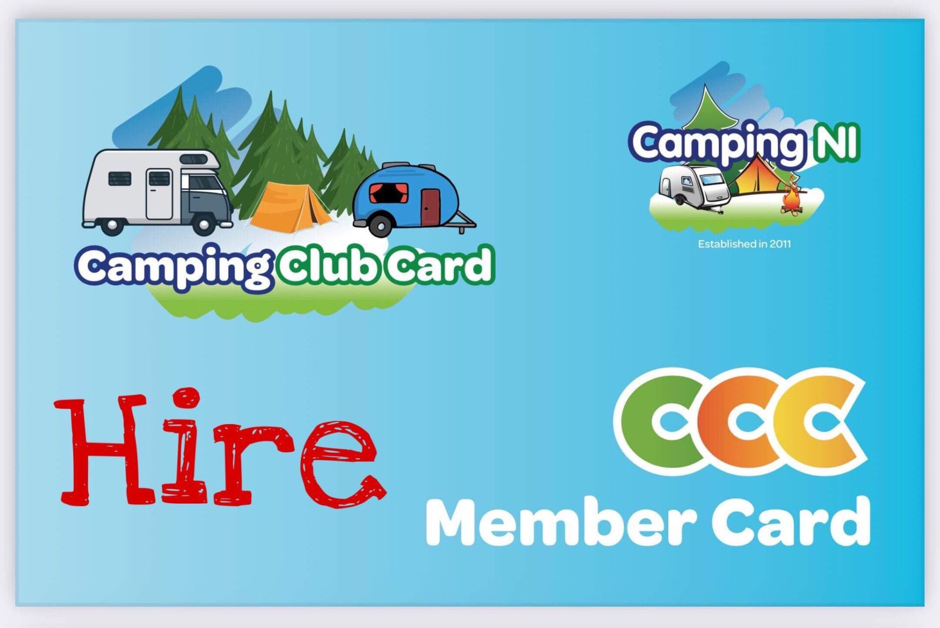 Club discounts on hire CampingNI