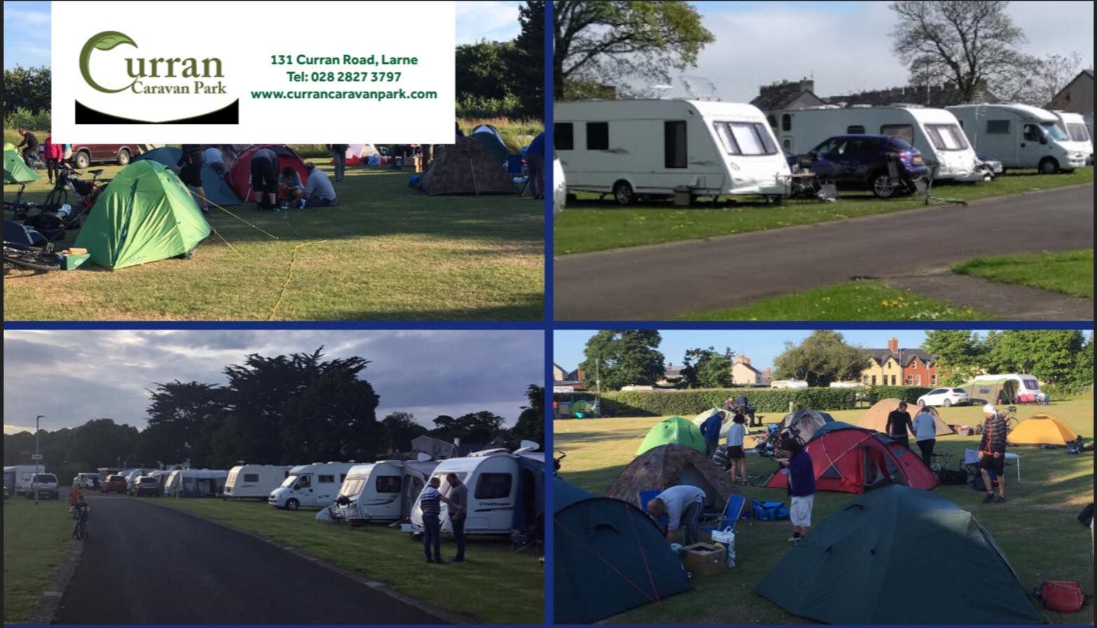 Curran Caravan Park May Bank holiday availability CampingNI