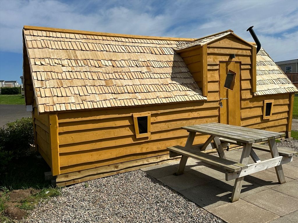 Fairy Glamping Pod Causeway Coast Holiday Park Camping Club Card by CampingNI