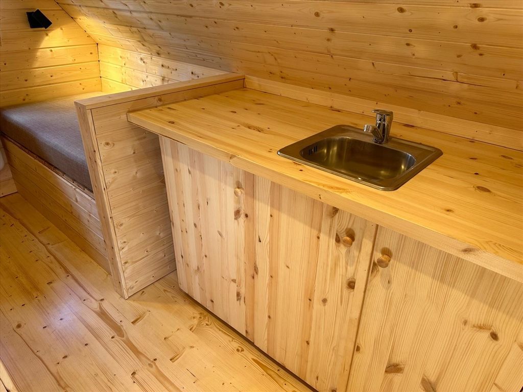 Fairy Glamping Pod Causeway Coast Holiday Park Camping Club Card by CampingNI