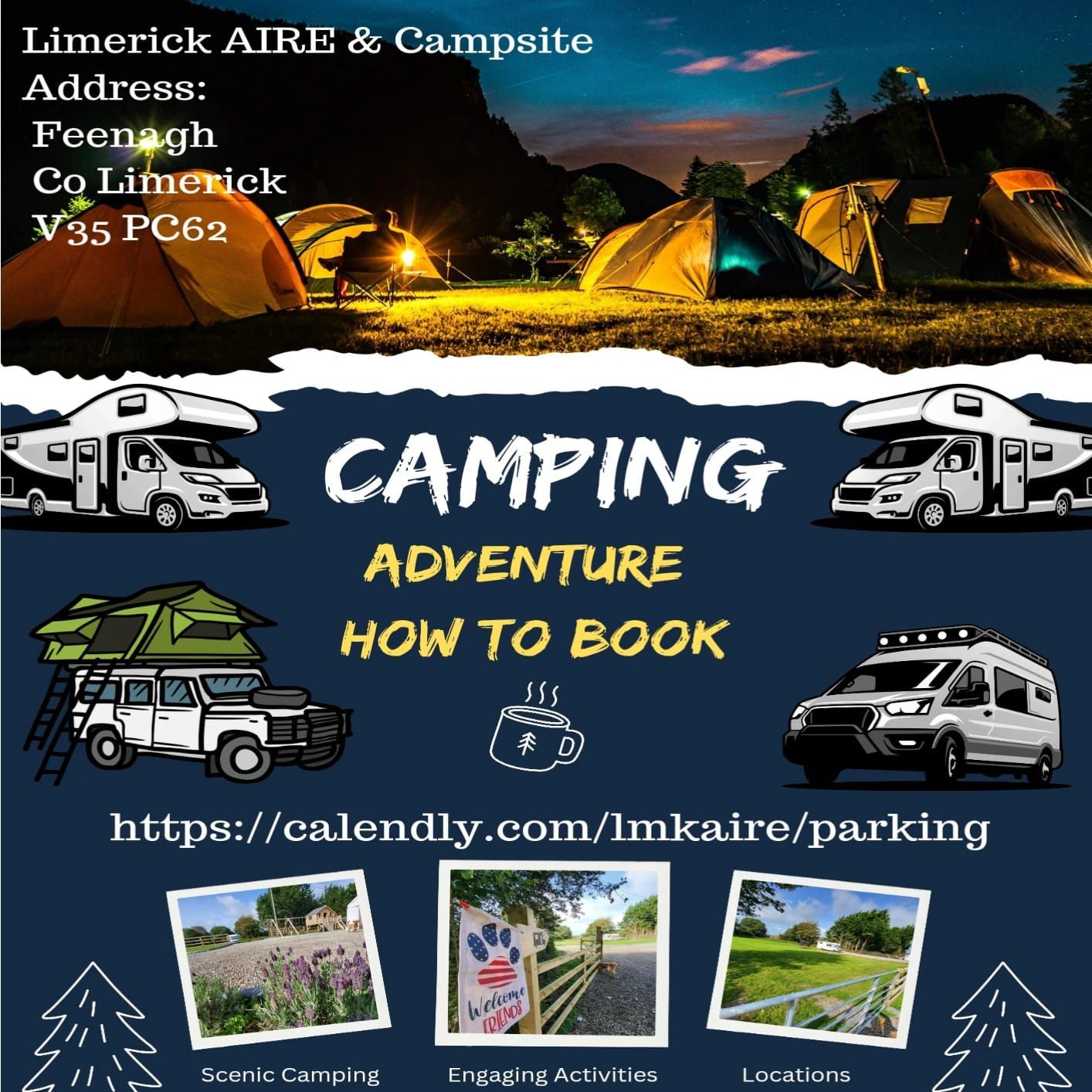 Limerick Aire & Camping -Camping Club Card by CampingNI
